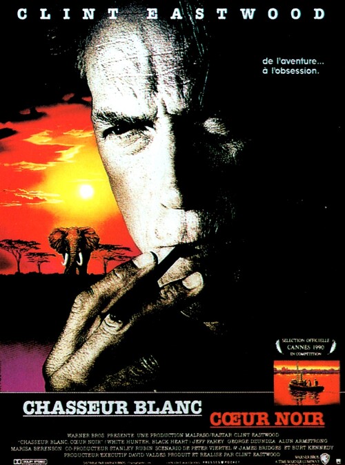 CHASSEUR BLANC COEUR NOIR - BOX OFFICE CLINT EASTWOOD 1990