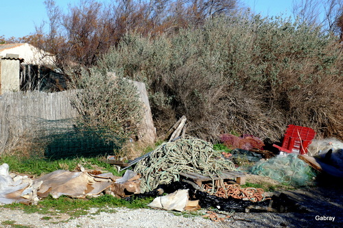 Au Barcarès : cabane du pêcheur