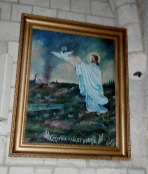église de LIGNY LES AIRE :Les oeuvres d'art .