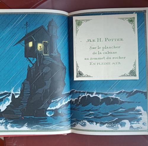 la lettre lien chapitres 1-3-4 tome 1 Harry Potter
