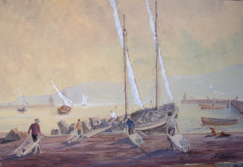 Un aperçu des oeuvres du peintre de marines Elie Boissin