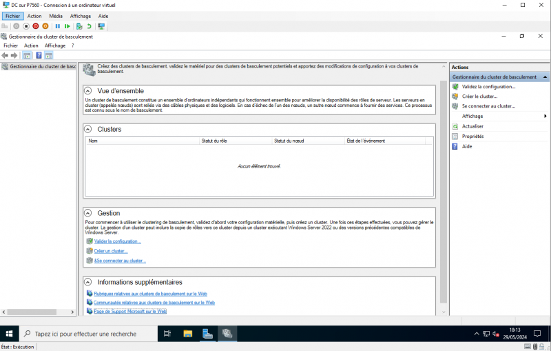 Configurer un serveur SFTP en failover sur Windows Serveur Core 2022