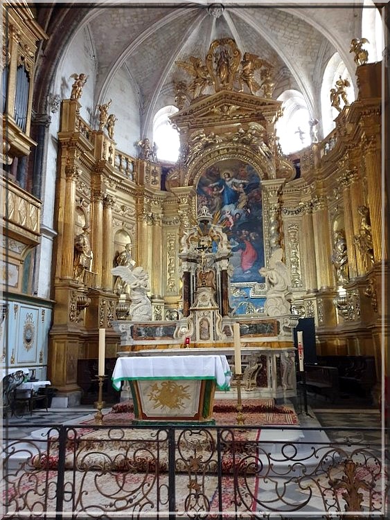 1025 - La Collégiale ND des Anges à l’Isle-sur-la-Sorgue dans le Vaucluse (84)