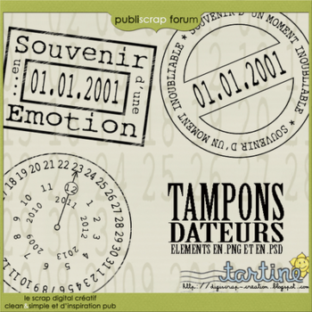 Tampons Dateurs PBS