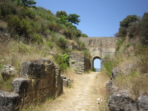 Patrimoine mondial de l'Unseco : Cilento et le Vallo Diano, avec les sites archéologiques de                                                                 Paestum et Velia - Italie