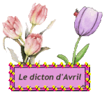 LES DICTONS D'AVRIL