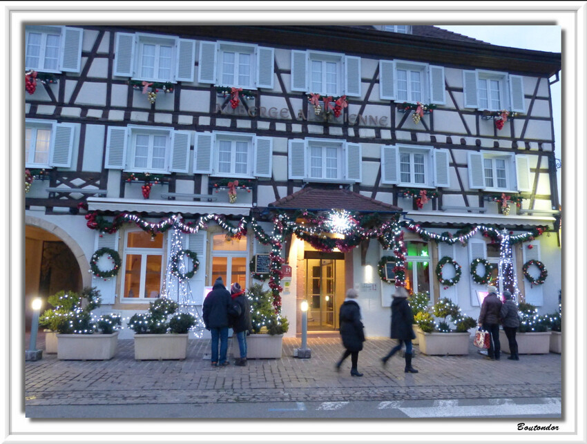 Eguisheim : marché de noel 1