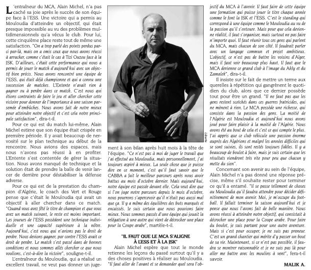 Alain Michel Satisfait