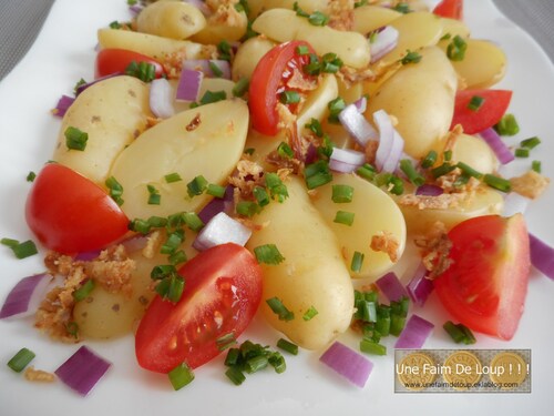 Salade de pommes de terre nouvelles 