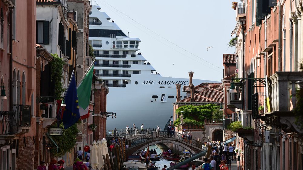 Venise : les navires de croisière bientôt interdits dans le centre  historique - L&amp;#39;Express