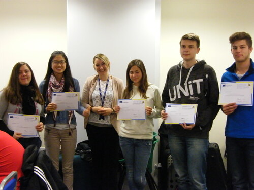 Remise des diplômes - Courtes biographies - Rédaction d'articles