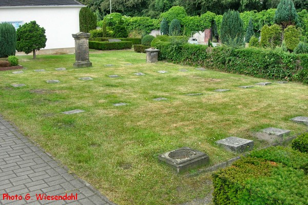 Des soldats français tombés pendant la guerre de 1870 sont enterrés en Allemagne, dans la ville de Hamm