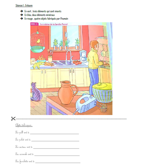 Programmation de cycle questionner le monde CE1 CE2