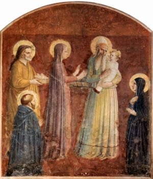 la présentation fresque de Fra Angelico 017