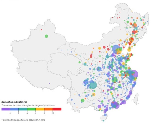 A la recherche des futures villes fantômes chinoises