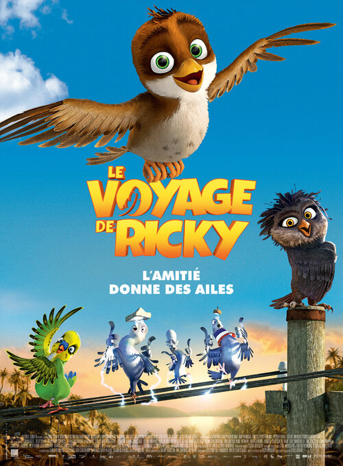 LE VOYAGE DE RICKY - Des pages de coloriage et de jeux pour vos vacances - Le film est actuellement au cinéma