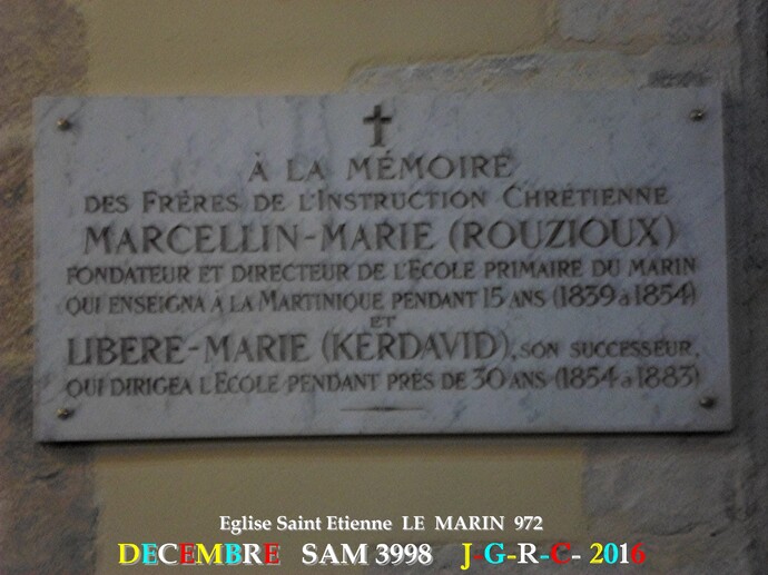 Eglise 1/2  Saint Etienne du MARIN   972               D    02/03/2018