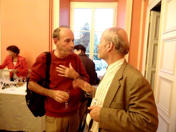 Le vernissage des différentes expositions relatives au 900ème anniversaire de la fondation de l'abbaye de Clairvaux par saint Bernard