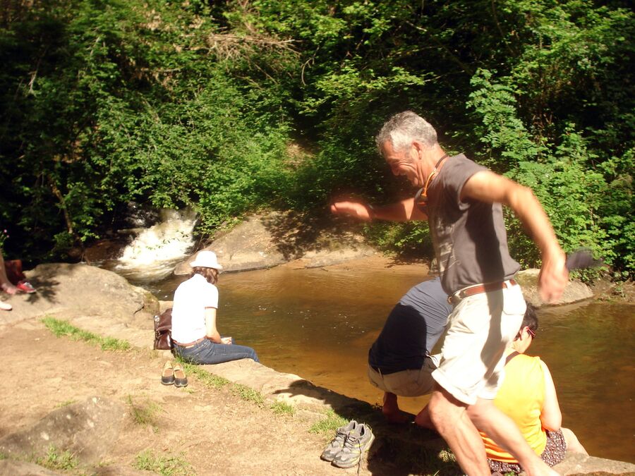 VISITE  D'AUBAZINE  ET  DU CANAL DES MOINES