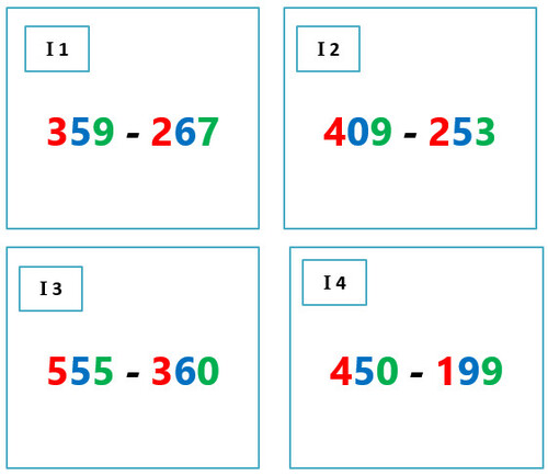 Soustractions CE1 CE2