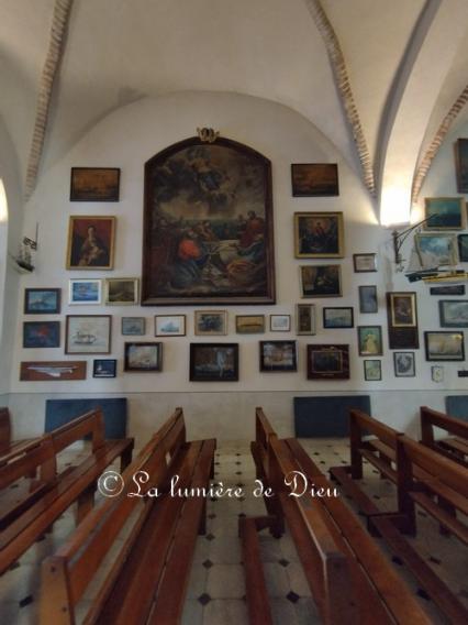 Antibes, la chapelle de la Garoupe