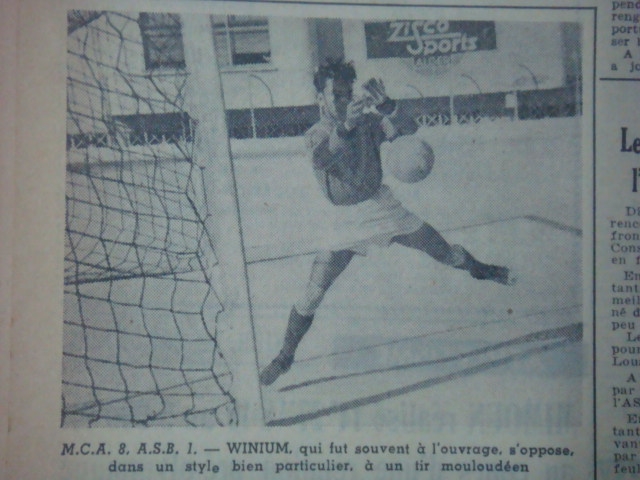 1.6.1952 Demi FinalCoupe Forconi MCA-ASB 8-1