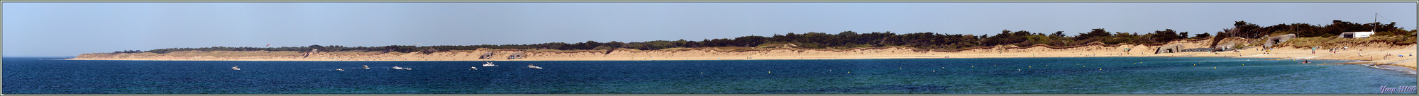 La plus belle plage de l'île de Ré : la plage de la Conche des Baleines - Saint-Clément-des-Baleines - Île de Ré - 17