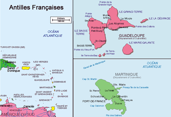 Voyage Antilles Françaises