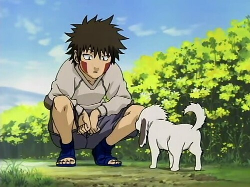 kiba et akamaru petit!^^