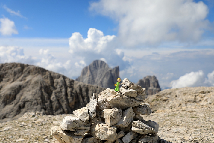 Le Petit Prince dans les Dolomites, Italie 2020