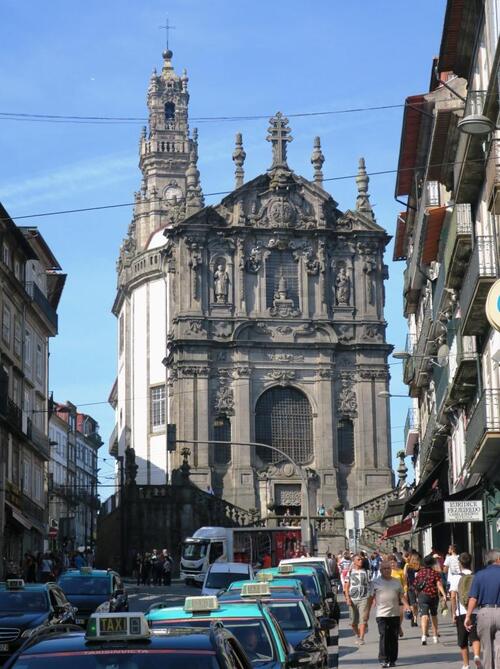 L'église et la Tour des Clercs à Porto