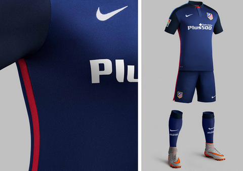 Maillot Extérieur Atlético de Madrid de foot Maillot Extérieur Atlético de Madrid de foot