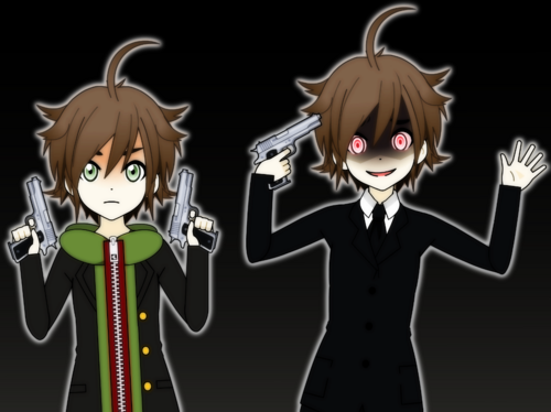 Makoto [DR1] and Brainwashed Makoto [DR3]