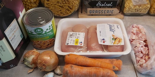 Un Bourguignon de Poulet