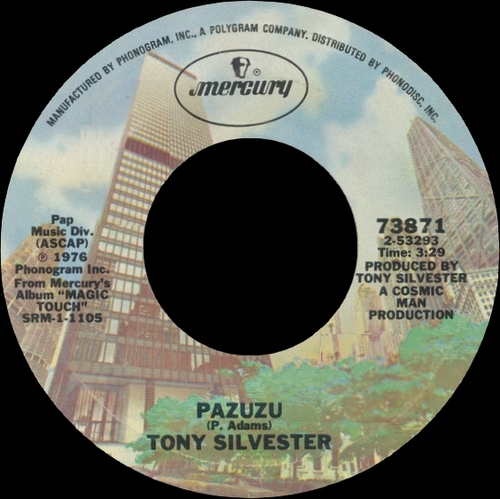 Tony Silvester & The New Ingredient : Album " Magic Touch " Mercury Records SRM-1-1105 [ US ]
