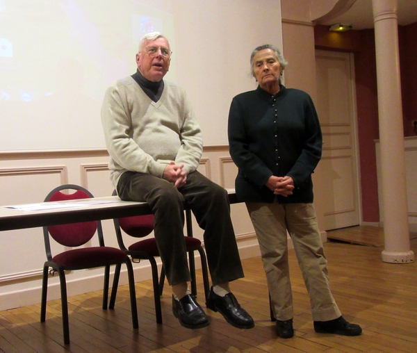 Dans le cadre du Festival "Cultures sans Frontières", Jean et Sophie Ponsignon ont présenté "Semeurs d'Espérance" 