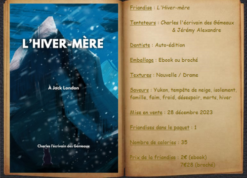 L'Hiver-mère Charles l'écrivain Gémeaux Jérémy Alexandre