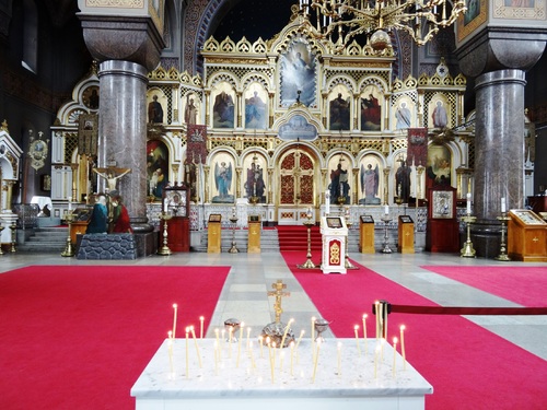 Helsinki en Finlande: la Cathédrale orthodoxe (photos)