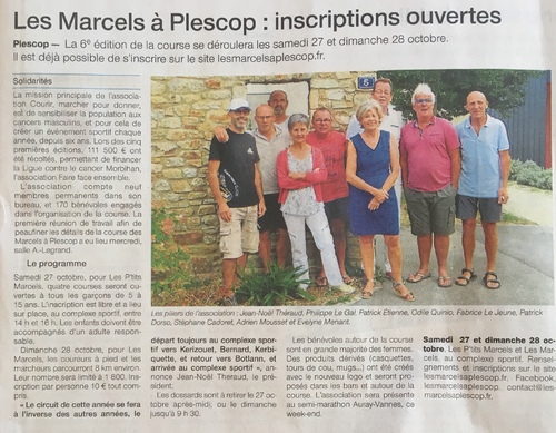 Les "Marcels à Plescop" - Revue de presse 2018 ...