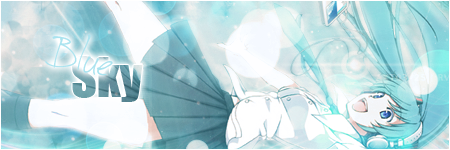 Signature Miku Hatsune : Blue Sky