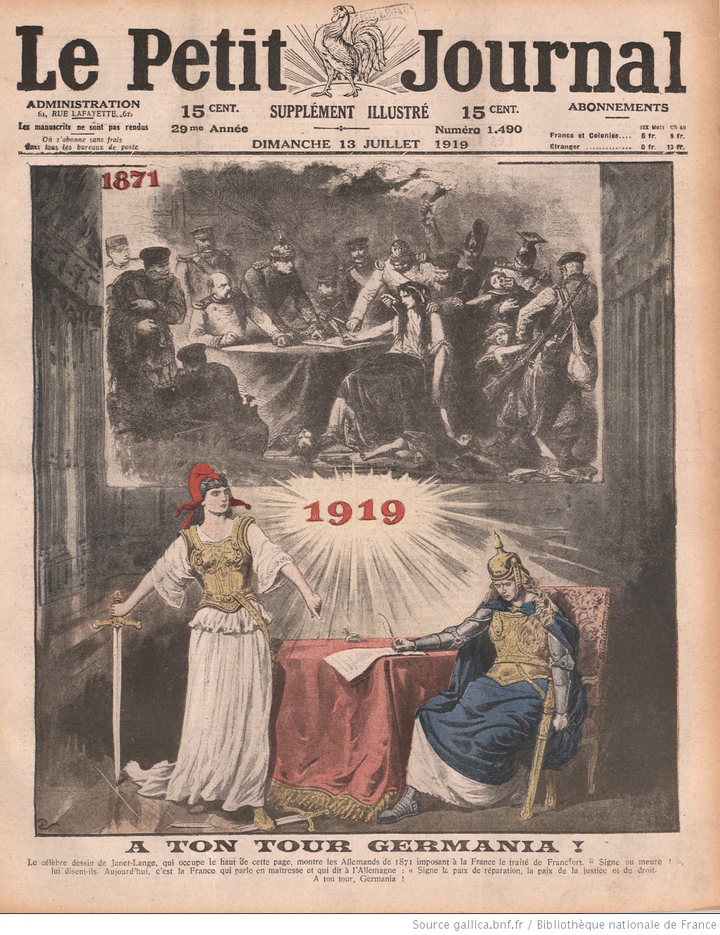 Le Blog de Gilles: 28 juin 1919 : signature du Traité de Versailles