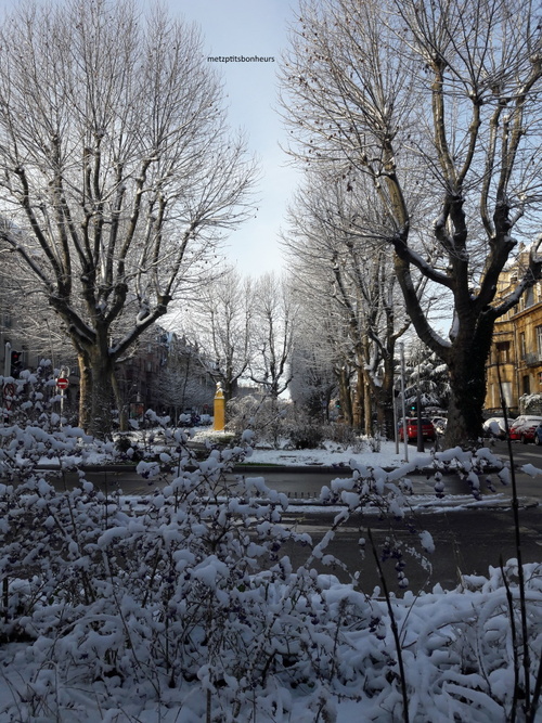 Metz sous la neige...