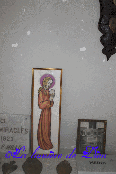 La Madone d'Utelle, le cloître de la chapelle