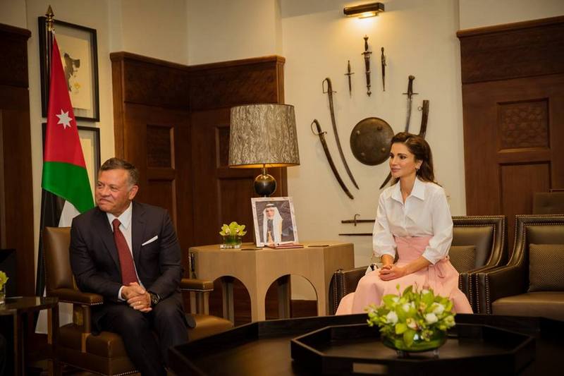 rania de jordanie rencontre