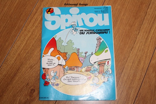 Spirou : "Une Nouvelle Schtroumpf des Schtroumpfs!"