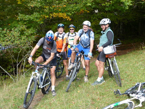 Sortie VTT en montagne Samedi 19 octobre dans l'après-midi