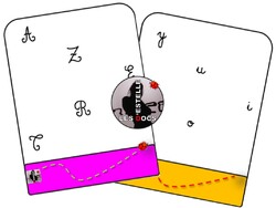 MS, GS, CP, aide E - Apprentissage des lettres de l'alphabet - Jeu "Batalettres"