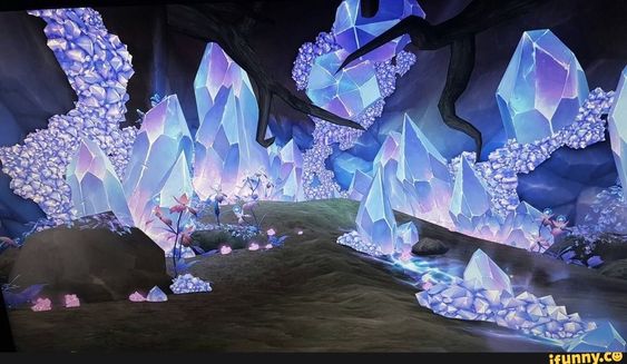 Le champ des cristaux