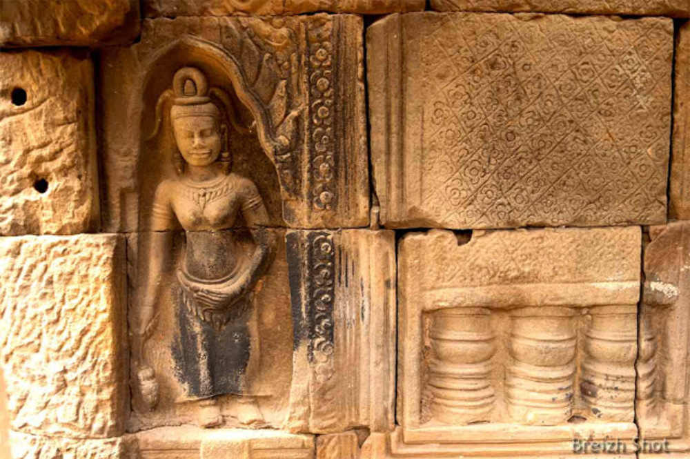 Banteay Prei Nokor : Les magnifiques bas-reliefs