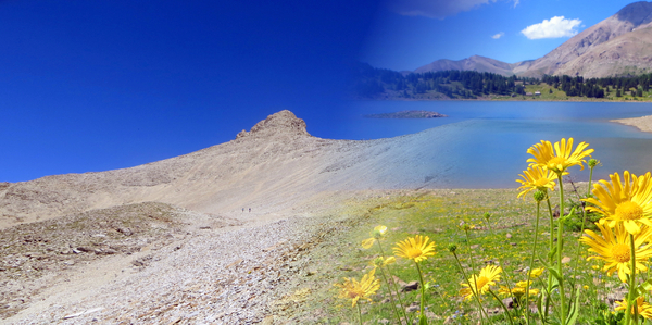 Mont Pelat Lac d'Allos